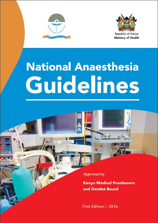 Download Guidelines Kenya Society of Anaesthesia