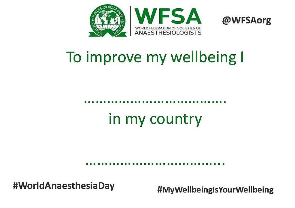 WFSA - World Federation of Societies of Anesthesiologists